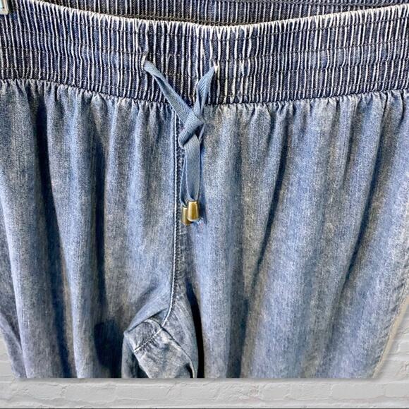 Wax Jean Elastic Drawstring Denim Medium - Picture 3 of 4
